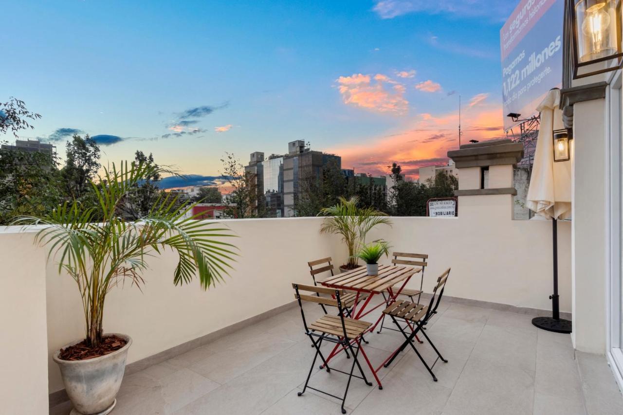 Casa Arcos Chapultepec Apartment Mexico City Ngoại thất bức ảnh